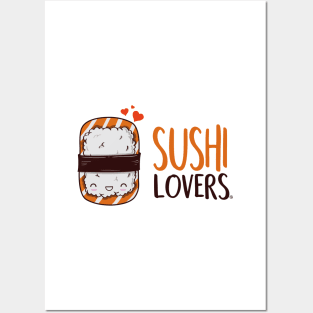 SUSHI LOVERS Posters and Art